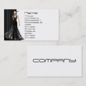 ファッションビジネスカード 名刺 (正面/裏面)