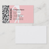 ファッションビジネスカード 名刺 (正面/裏面)