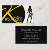 ファッションビジネスカード 名刺 (正面/裏面)