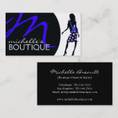 ファッションビジネスカード 名刺 (正面/裏面)