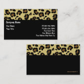 ファッションビジネスカード 名刺 (正面/裏面)