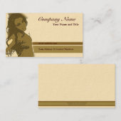 ファッションビジネスカード 名刺 (正面/裏面)