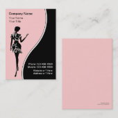 ファッションビジネスカード 名刺 (正面/裏面)