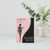 ファッションビジネスカード 名刺 (スタンド正面)