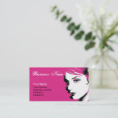 ファッションビジネスカード 名刺 (スタンド正面)