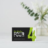 ファッションビジネスカード 名刺 (スタンド正面)