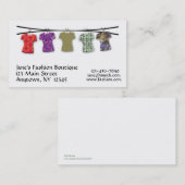 ファッションビジネスカード 名刺 (正面/裏面)