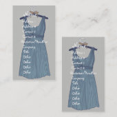 ファッションビジネスカード 名刺 (正面/裏面)