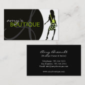 ファッションビジネスカード 名刺 (正面/裏面)