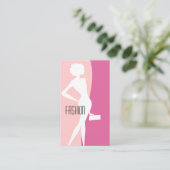 ファッションビジネスカード 名刺 (スタンド正面)