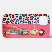 ファッションピンクレオパール Case-Mate iPhoneケース (裏面 (横))