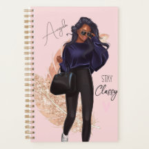 ファッションフェイクグリッターガールレッドヘアブラウンピンク