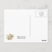 ファッションフォーマル、ドレス、19世紀 ポストカード (裏面)