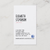 ファッションブティックウィメンズギフトショップ 名刺 (裏面)