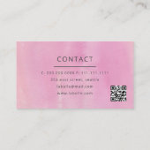 ファッションブティックオートクチュールドレスメーカー 名刺 (裏面)