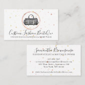 ファッションブティックガーリー財布ハンドバッグ 名刺 (正面/裏面)