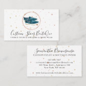 ファッションブティックキャンバスシューズジャンスニーカー 名刺 (正面/裏面)