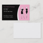 ファッションブティック名刺 名刺 (正面/裏面)