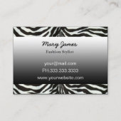 ファッションブティック名刺 名刺 (裏面)