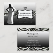 ファッションブティック名刺 名刺 (正面/裏面)