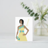 ファッションブティック名刺 名刺 (スタンド正面)