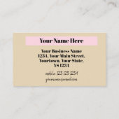 ファッションブライドニュートラルウェディングプランナー 名刺 (裏面)