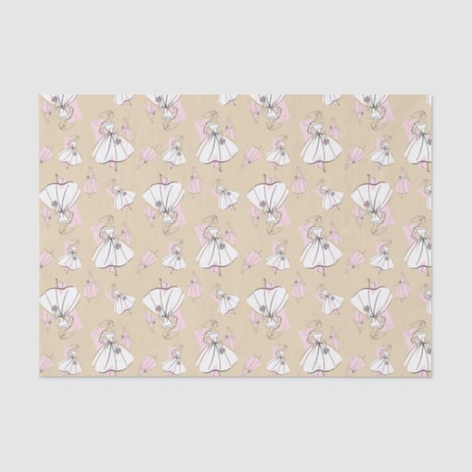 ファッションブライドニュートラルグループ数々のティッシュペーパー 薄葉紙 (正面)