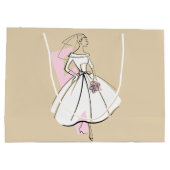 ファッションブライドニュートラル抱き枕ラージ ラージペーパーバッグ (裏面)