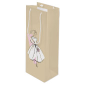 ファッションブライドニュートラル抱き枕ワイン ワインギフトバッグ (正面アングル)