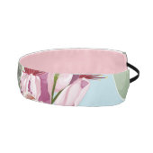 ファッションブルーの花柄 アスレチックヘッドバンド (右)