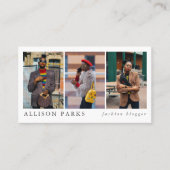 ファッションブロガー/スタイリスト/その他の名刺 名刺 (正面)