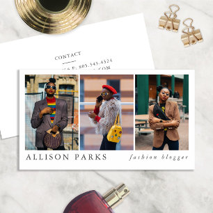 ファッションブロガー/スタイリスト/その他の名刺 名刺