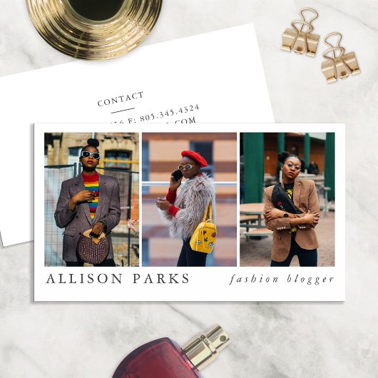 ファッションブロガー/スタイリスト/その他の名刺 名刺