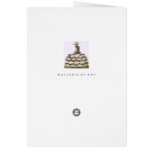 ファッションプレートの~カードフランスのな歴史的愛 (裏面)