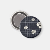 ファッションボタン。 マグネット (正面/裏面)
