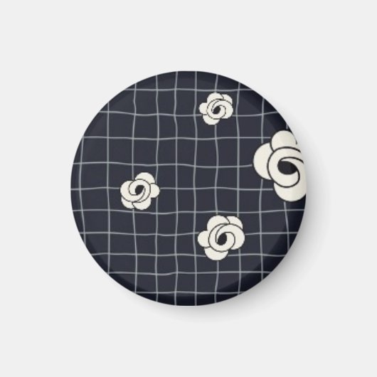 ファッションボタン。 マグネット (正面)