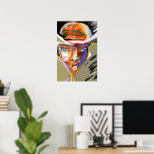 ファッションポップ・アートの- ポスター (ホームオフィス)