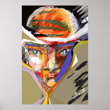 ファッションポップ・アートの-