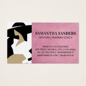 ファッションポーズの女性 (正面)