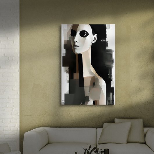 ファッションポートレート キャンバスプリント