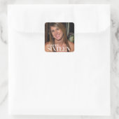 ファッションマガジン写真Sweet sixteenパーティー スクエアシール (バッグ)