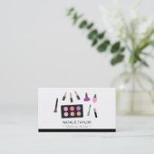 ファッションモダンメイクアップアーティスト 名刺 (スタンド正面)