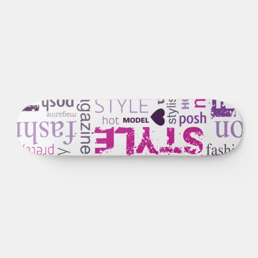 ファッションモデルスタイル美しいオールドスクールスケートボード スケートボード (横)