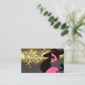 ファッションモデルロゴ名刺 名刺 (スタンド正面)