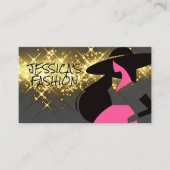 ファッションモデルロゴ名刺 名刺 (正面)