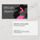 ファッションモデルロゴ 名刺 (正面/裏面)