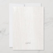 ファッションモデル3つのファッション表示招待状 招待状 (裏面)