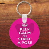 ファッションモデル キーホルダー (正面)