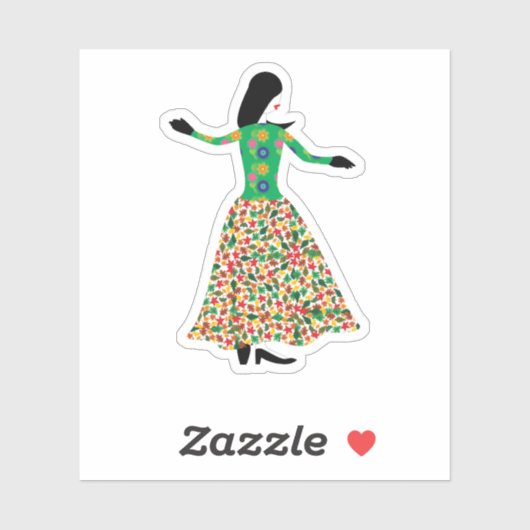 ファッションモデル 01 シール (シート)