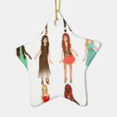 ファッションワールド セラミックオーナメント (左)